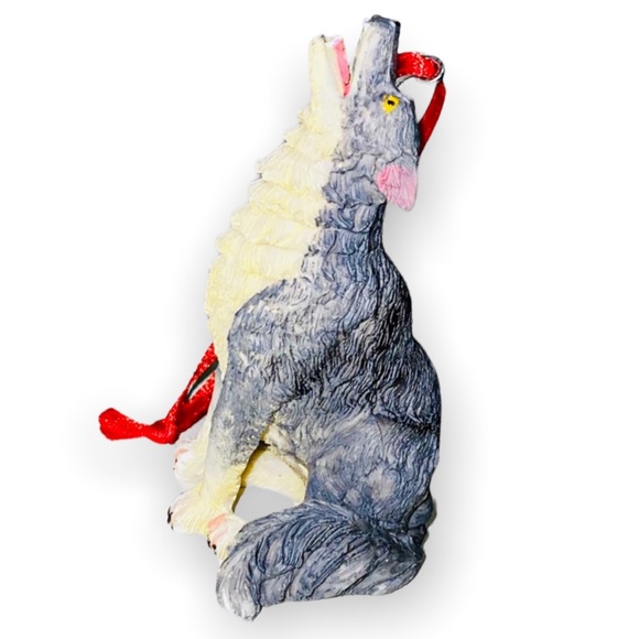 Southwest Wolf Christmas Ornament - Picture 3 of 3
